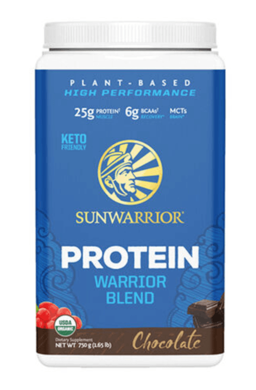 SunWarrior protein Warrior Blend- kasvisproteiinijauhe vertailussa