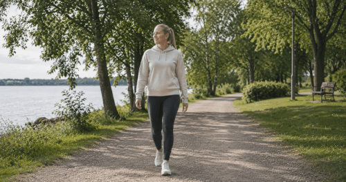 kävely painonhallinnan tukena arjessa